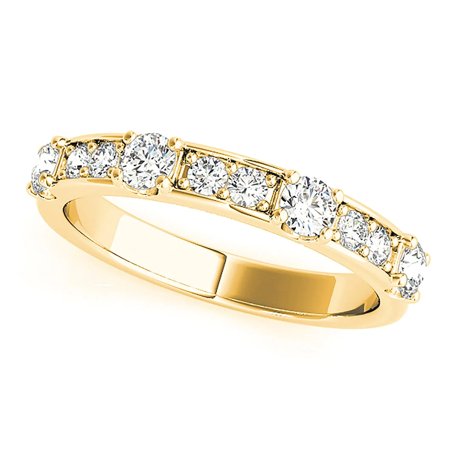 0.65 ctw. Round Diamond Wedding Band