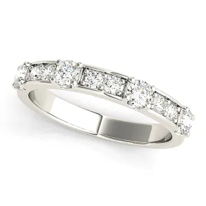 0.65 ctw. Round Diamond Wedding Band