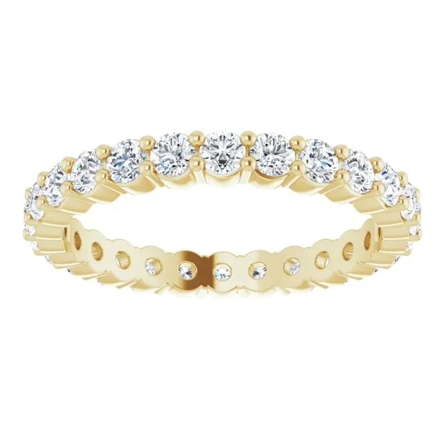 0.81 ct. Round Diamond Pettite Eternity Band
