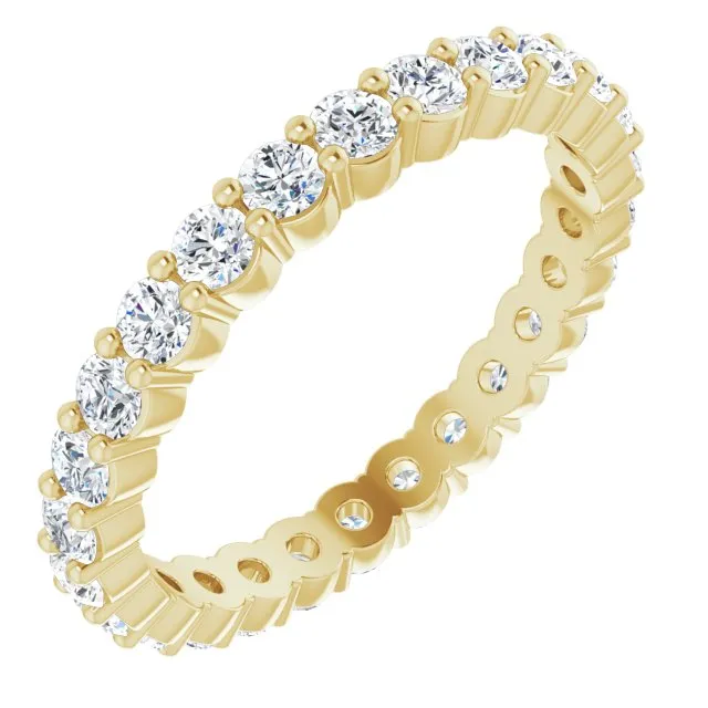 0.81 ct. Round Diamond Pettite Eternity Band
