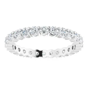 0.81 ct. Round Diamond Pettite Eternity Band