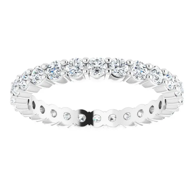 0.81 ct. Round Diamond Pettite Eternity Band