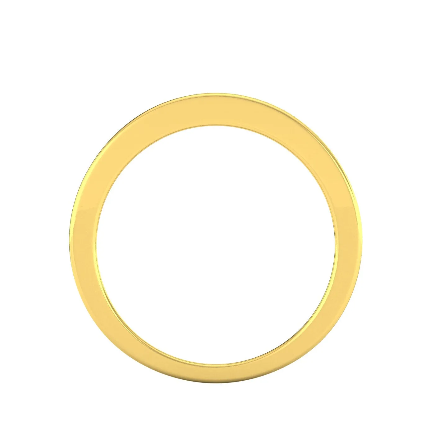 1/2 Carat TW Women's Diamond Channel Wedding Band in 10k Yellow Gold