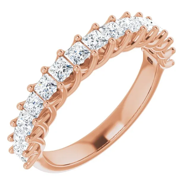 1.20 ct. Princess Cut Diamond Wedding Band