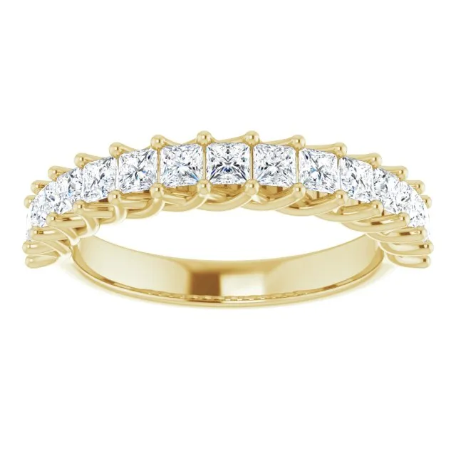 1.20 ct. Princess Cut Diamond Wedding Band