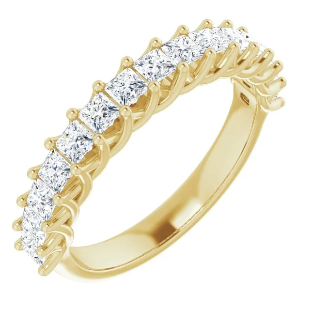 1.20 ct. Princess Cut Diamond Wedding Band
