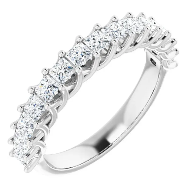 1.20 ct. Princess Cut Diamond Wedding Band