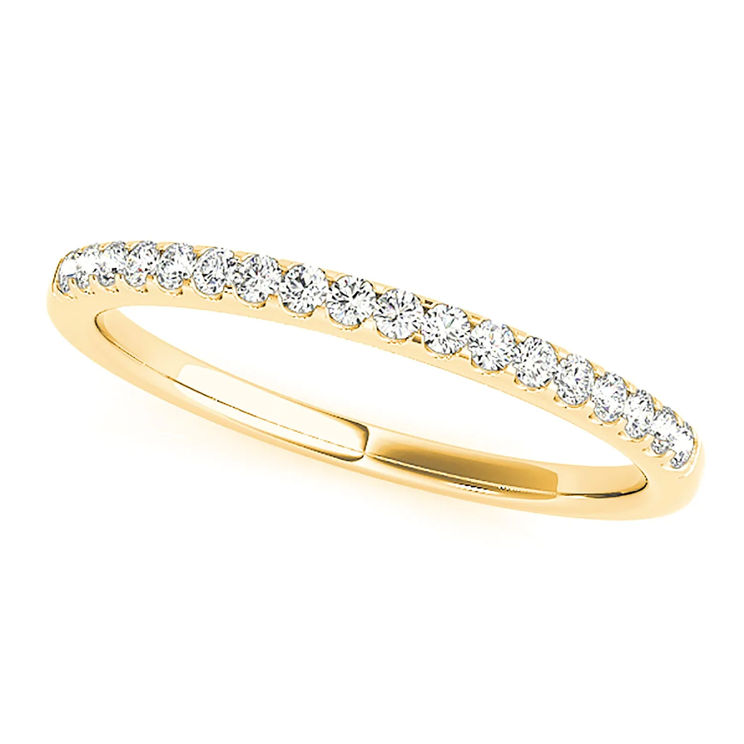 1.70 ctw. Round Diamond Wedding Band Pave Set Anniversary Ring