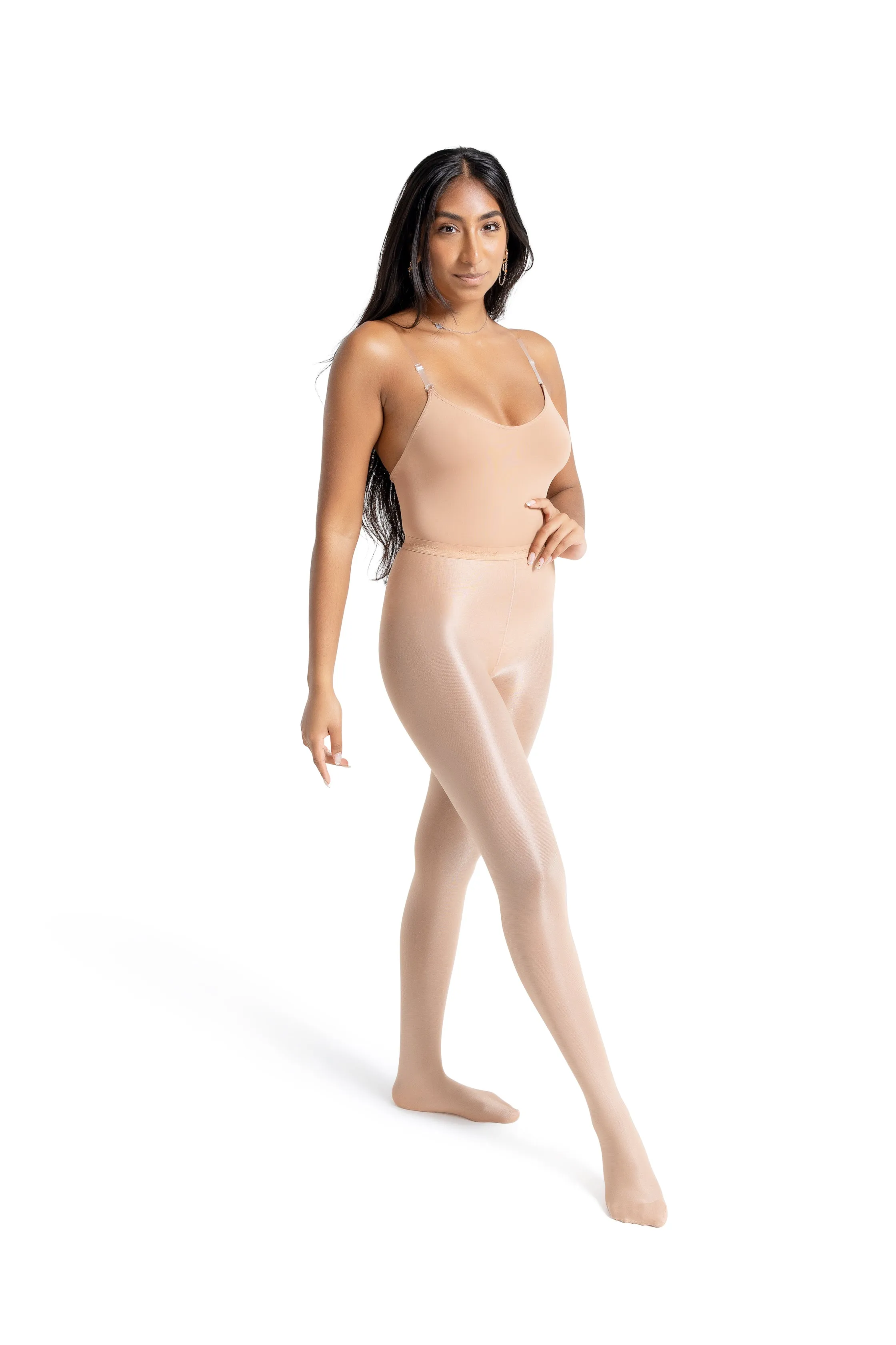 1809W Ultra Shimmery Footed Tight