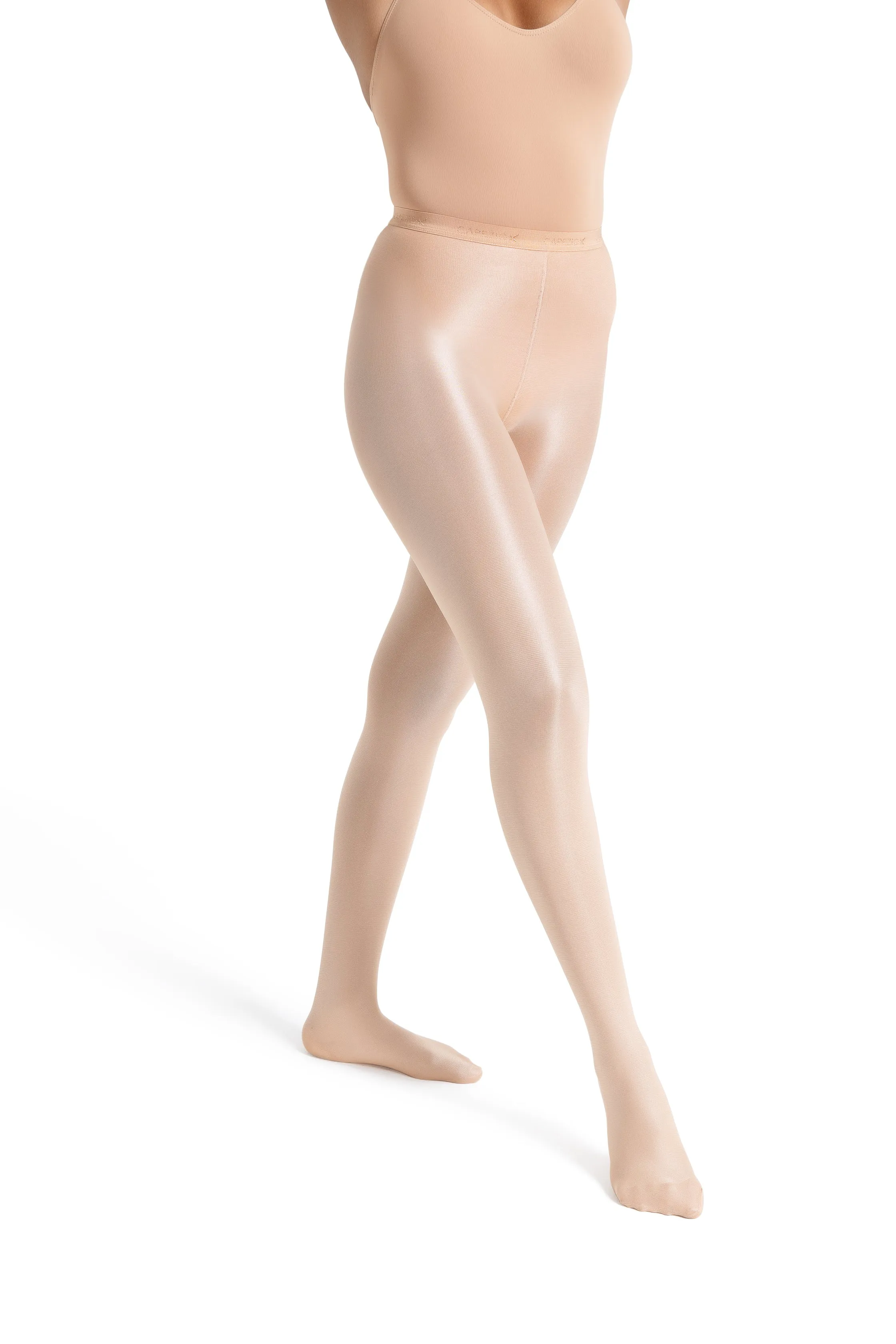 1809W Ultra Shimmery Footed Tight