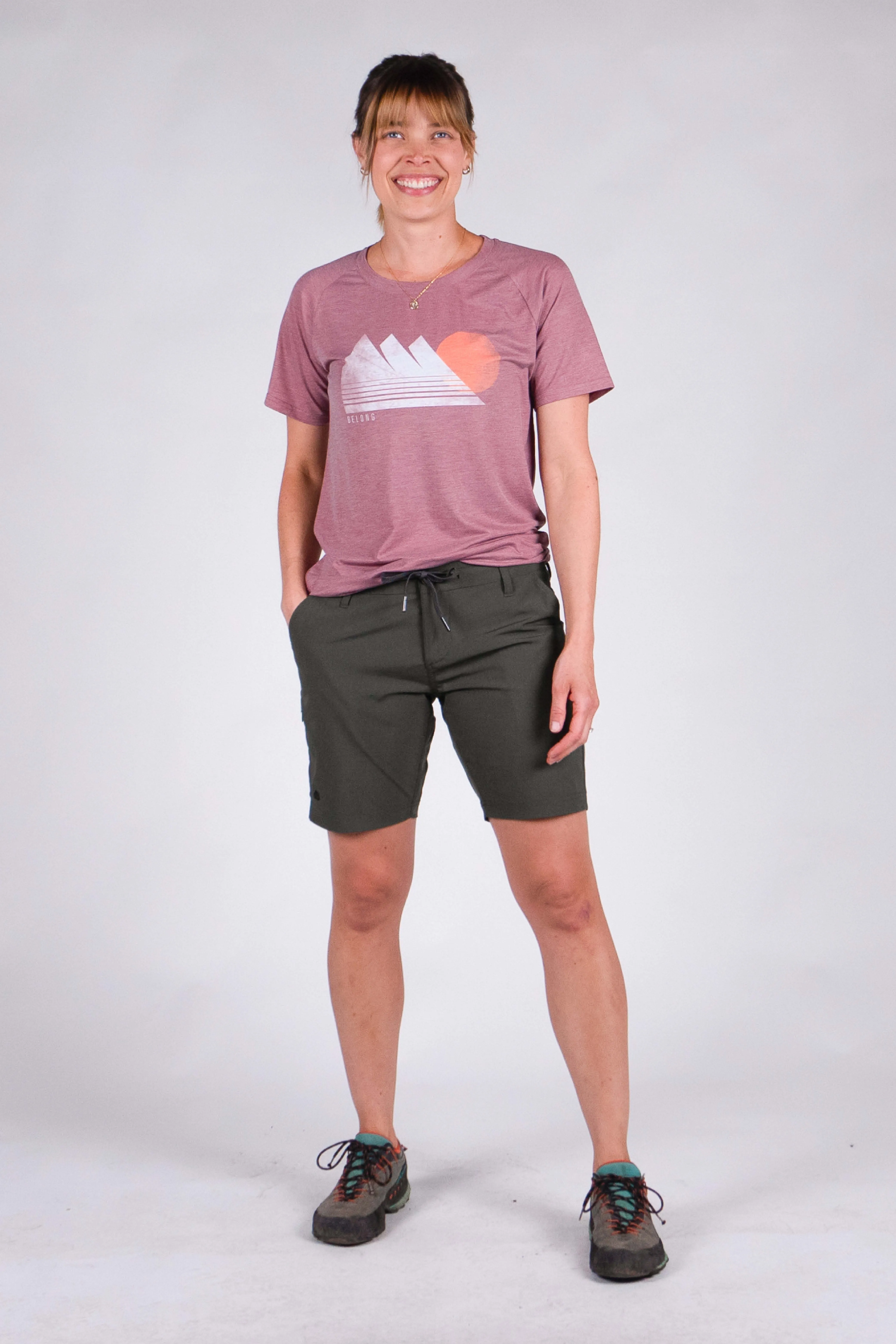 2-Pack Bundle: Women's Graphic Traverse Tek Tees (Size M)