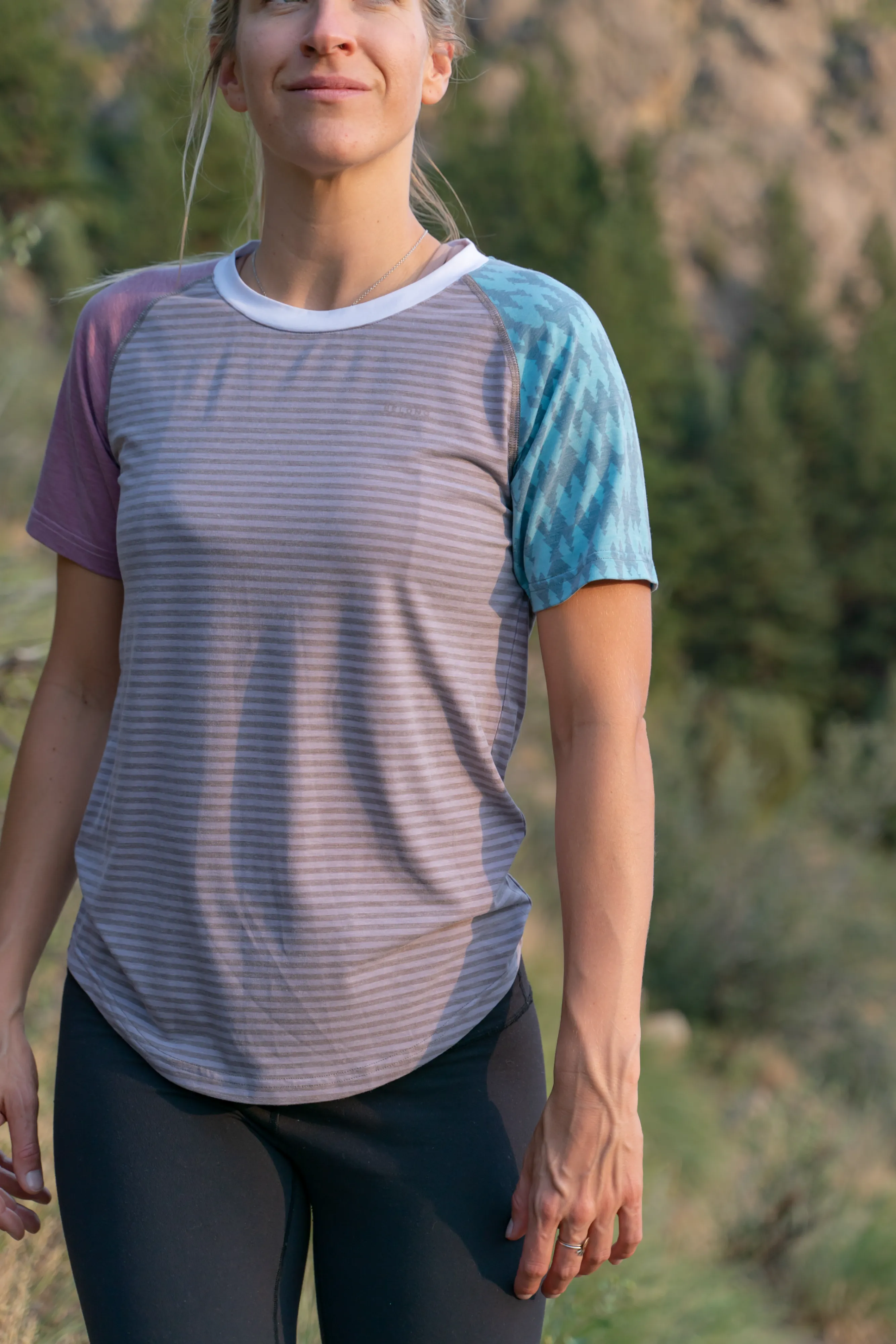 2-Pack Bundle: Women's Graphic Traverse Tek Tees (Size M)