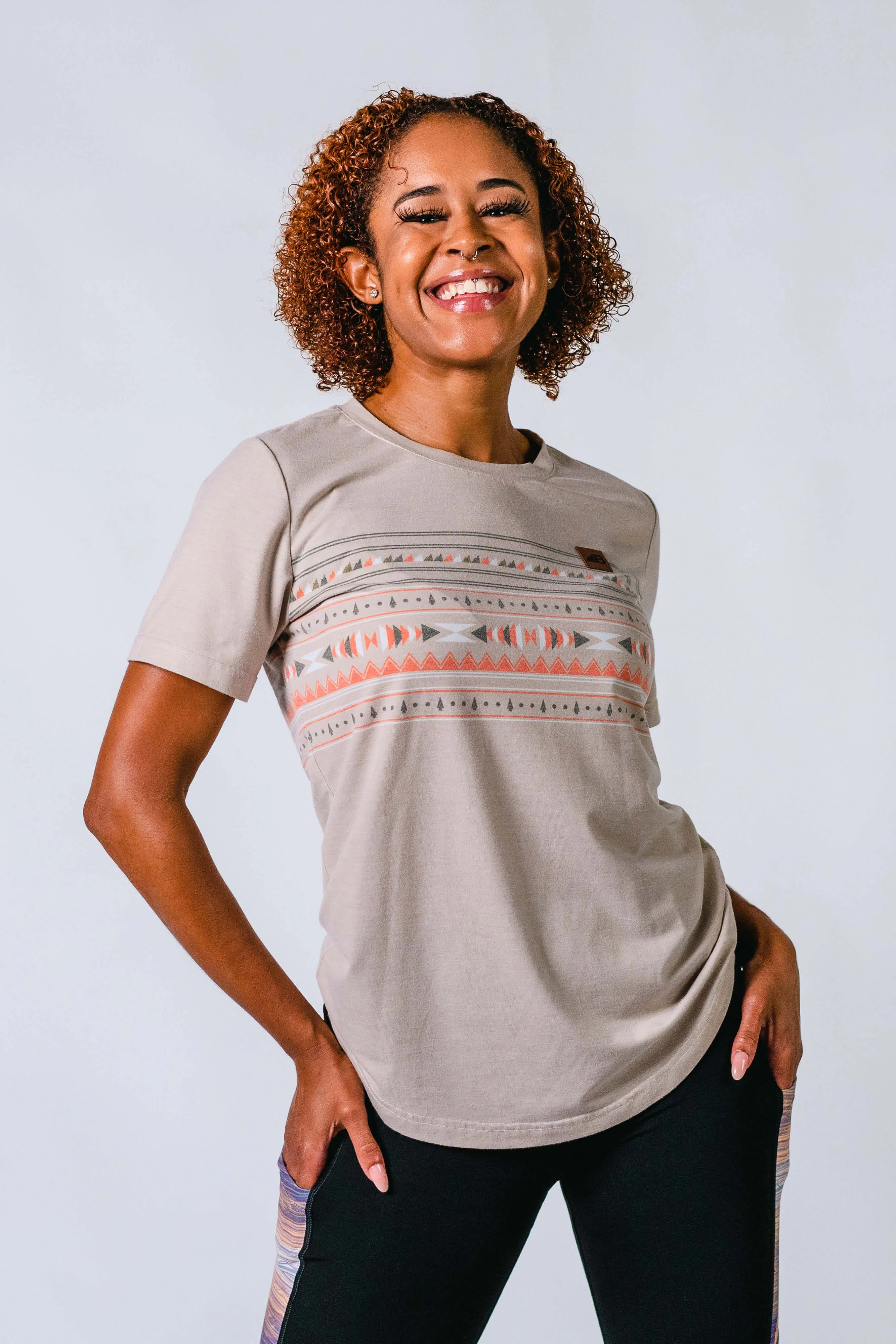 2-Pack Bundle: Women's Graphic Traverse Tek Tees (Size M)