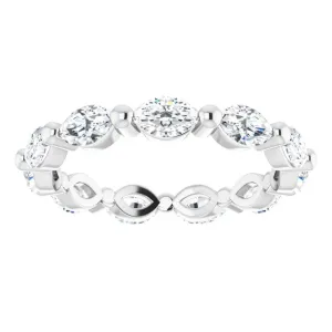 2.20 ct. Marquise Diamond Eternity Band
