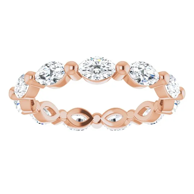 2.20 ct. Marquise Diamond Eternity Band
