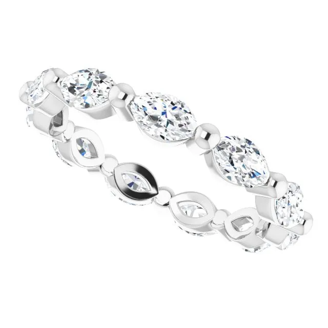 2.20 ct. Marquise Diamond Eternity Band