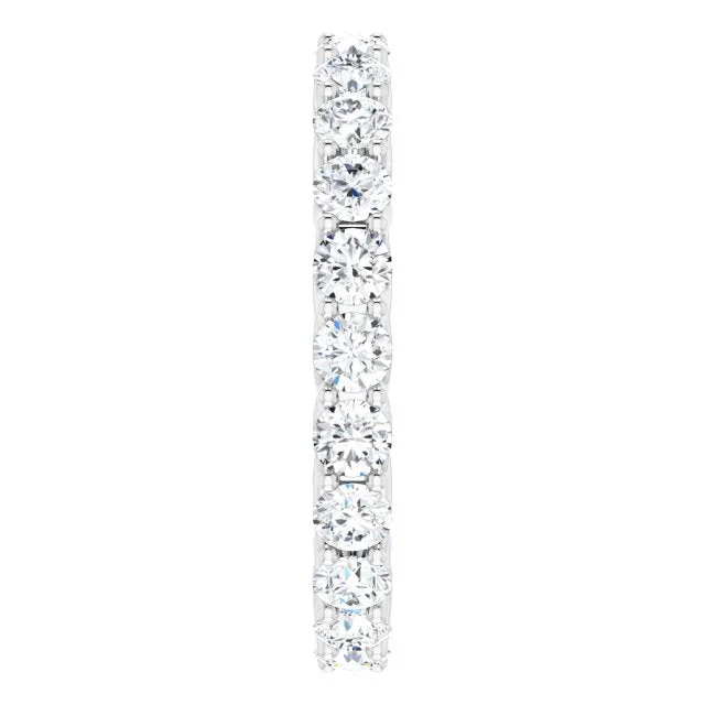 2.20 ct. Round Diamond Trellis Eternity Band
