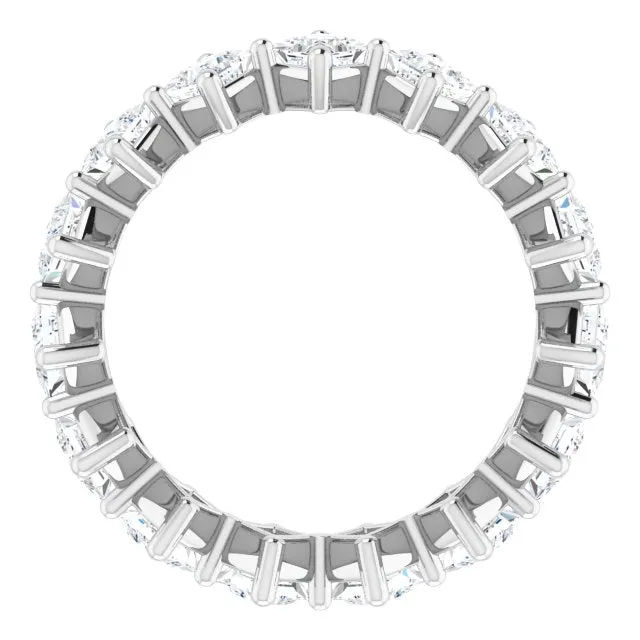 2.25 ct. Princess Diamond Eternity Band