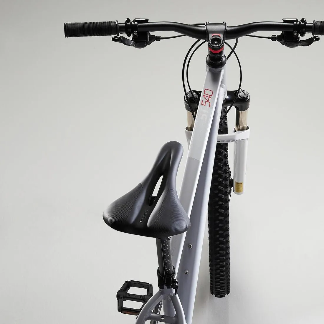 27.5 Inch WOMEN'S MOUNTAIN BIKE ROCKRIDER ST 540 - Grey