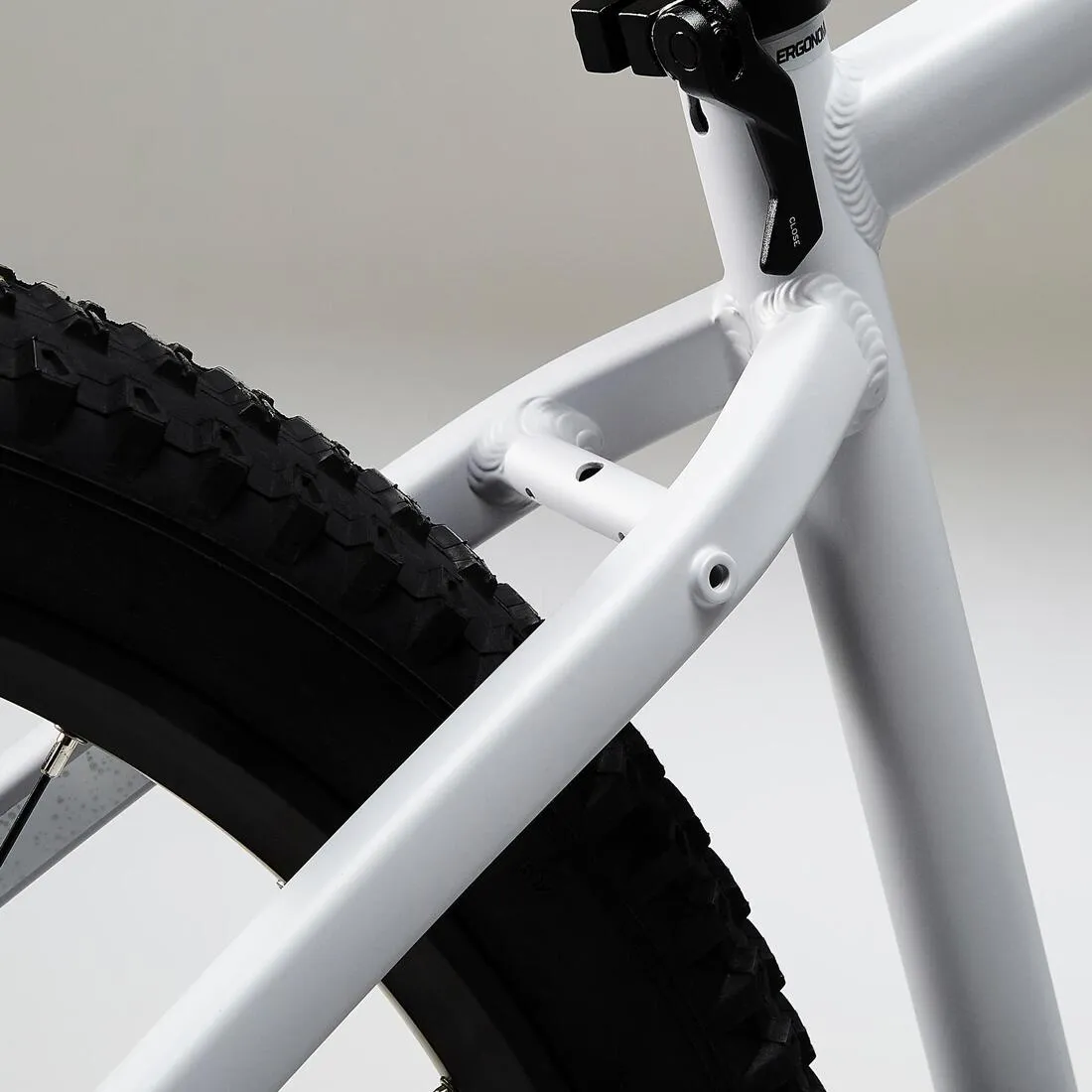 27.5 Inch WOMEN'S MOUNTAIN BIKE ROCKRIDER ST 540 - Grey