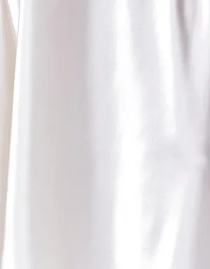 4006 -  Short gown with Venice lace