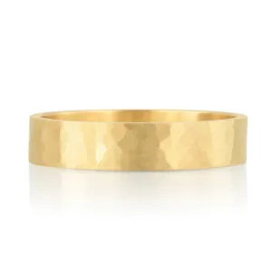 4mm Hammer Texture Band