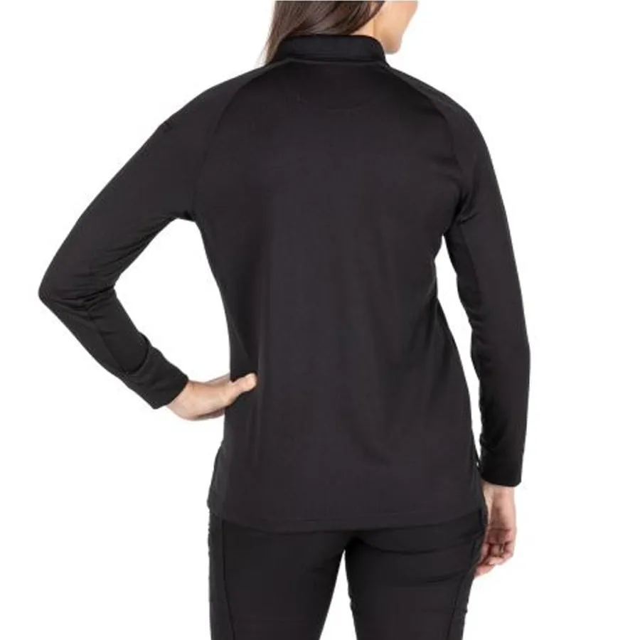 5.11 Tactical Women's Performance Long Sleeve Polo Black