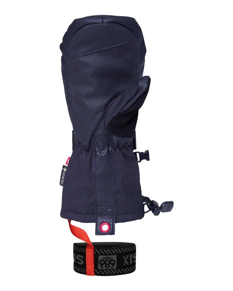 686 Women's Gore-Tex Smarty 3-In-1 Gauntlet Mitt Black 2025