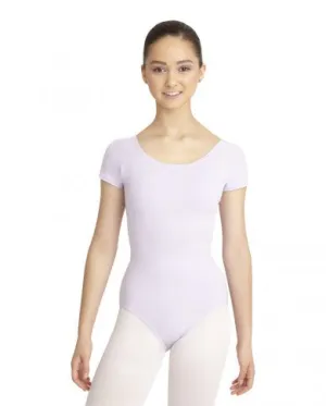 Adult Short Sleeve Leotard CC400 - Lavender, Adult XL