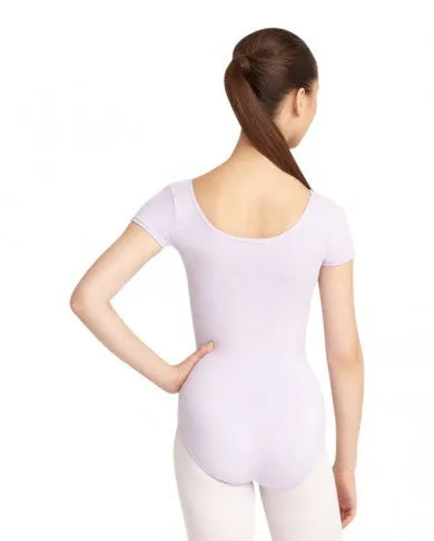 Adult Short Sleeve Leotard CC400 - Lavender, Adult XL