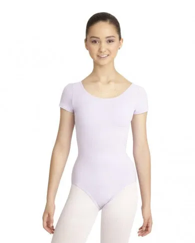 Adult Short Sleeve Leotard CC400 - Lavender, Adult XL
