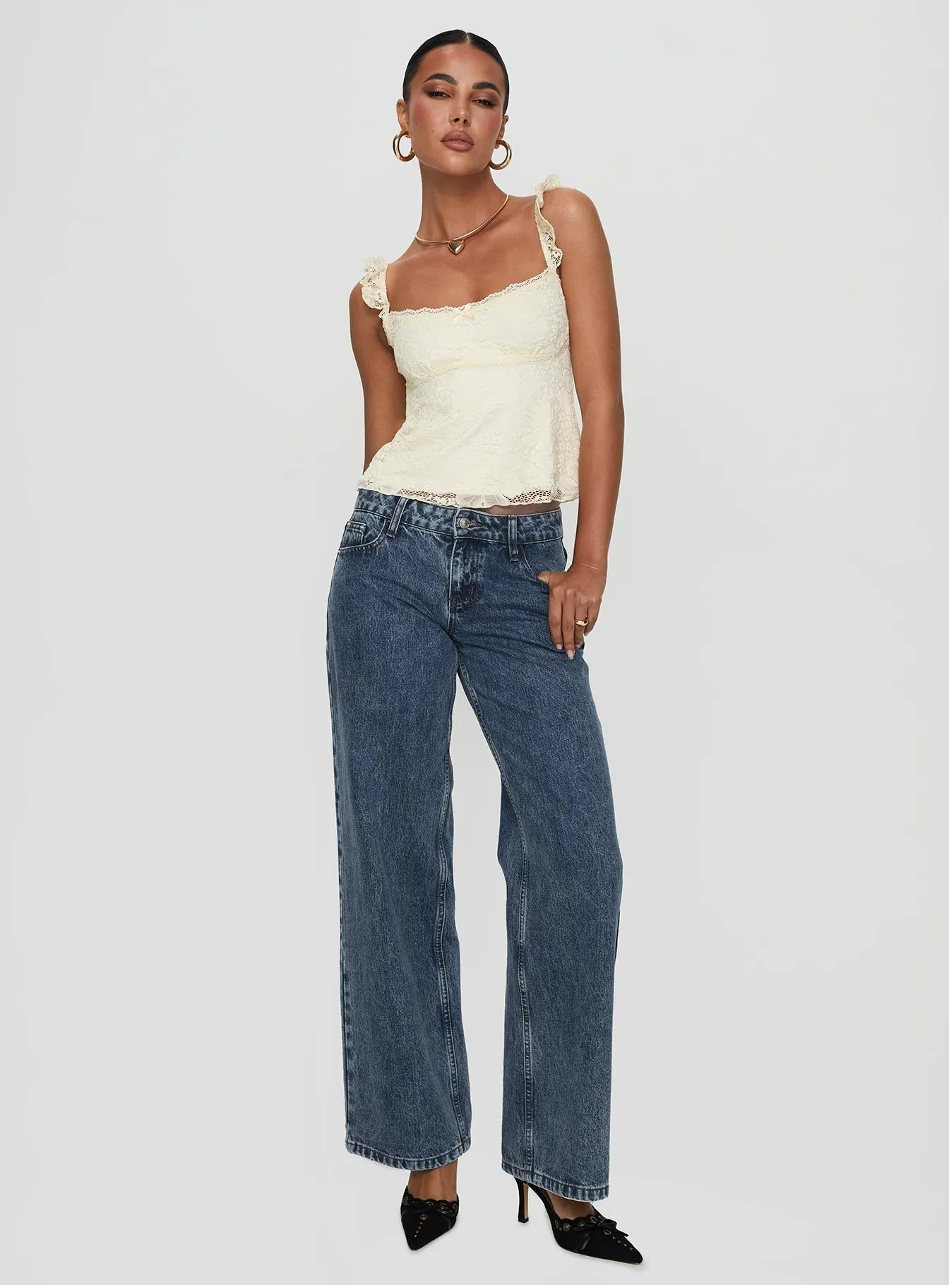 Agrafina® | Women'S Delicate Lace Top, Elegant Design