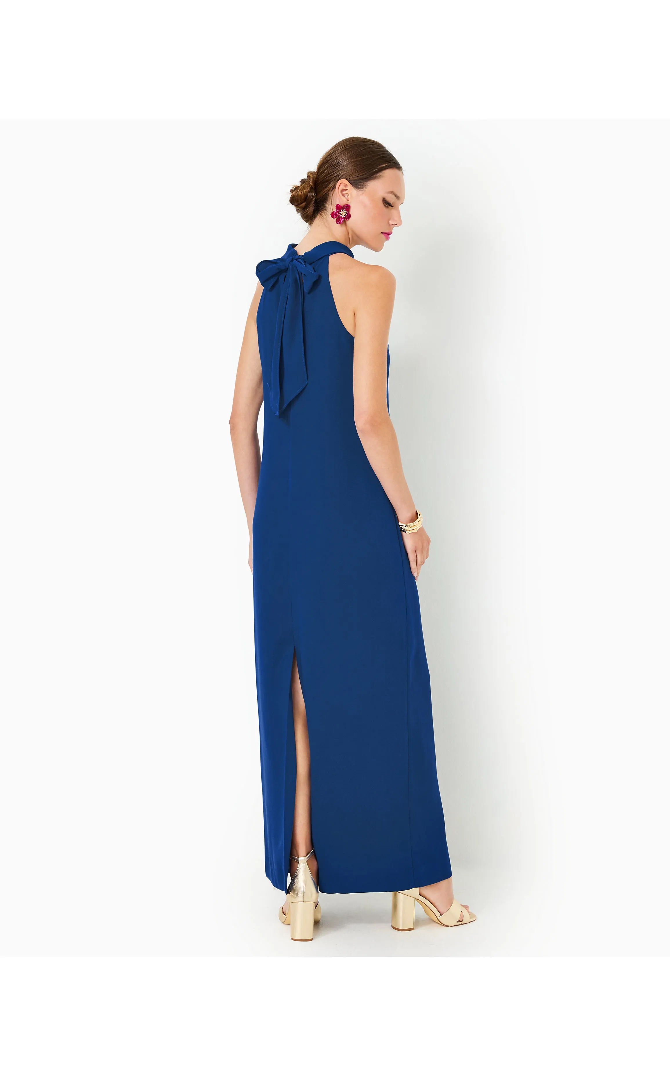 Alaric Halter Maxi Dress