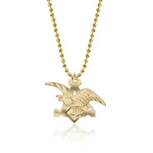 Alex Woo Gold Anheuser-Busch Necklace