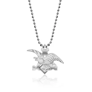 Alex Woo Silver Anheuser-Busch Necklace