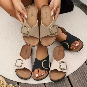 Alicia® | Women'S Stylish Sandals With Buckle