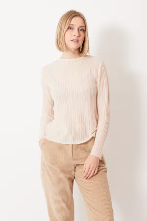 Allude Delicate Sheer Cashmere True Joy Sweater