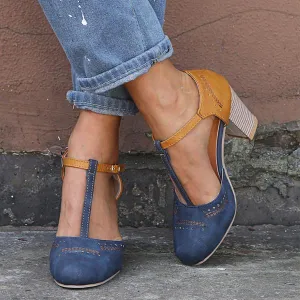 Amayrani® | Women'S Block Heel Sandals