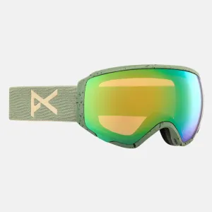 ANON WM1 Low Bridge goggles - Womens - Hedge w/ Variable Green