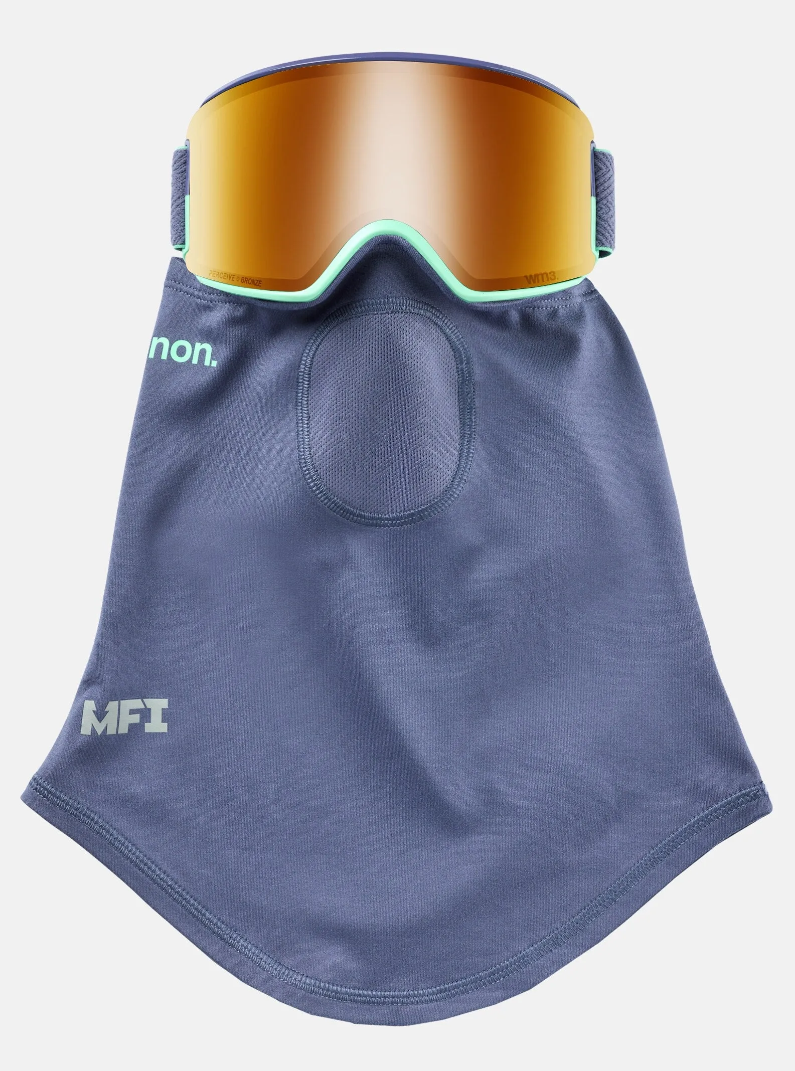 Anon WM3 Goggles & MFI Face Mask & Spare Lens Purple / Perceive Sunny Bronzze Lens