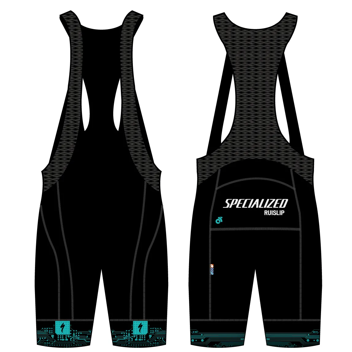 APEX Premium Pre Dyed Bib Short - Semi Custom
