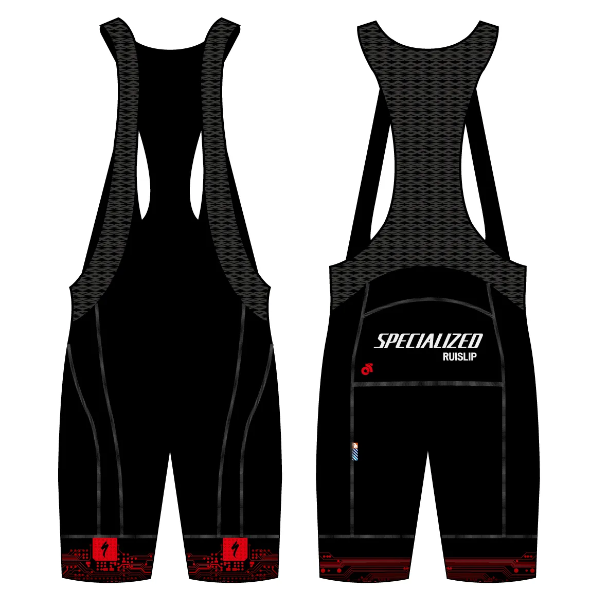 APEX Premium Pre Dyed Bib Short - Semi Custom