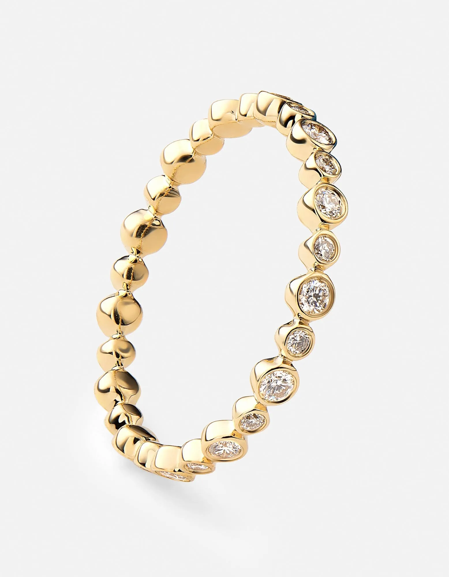 Apollo Ring, 14k Gold Pavé