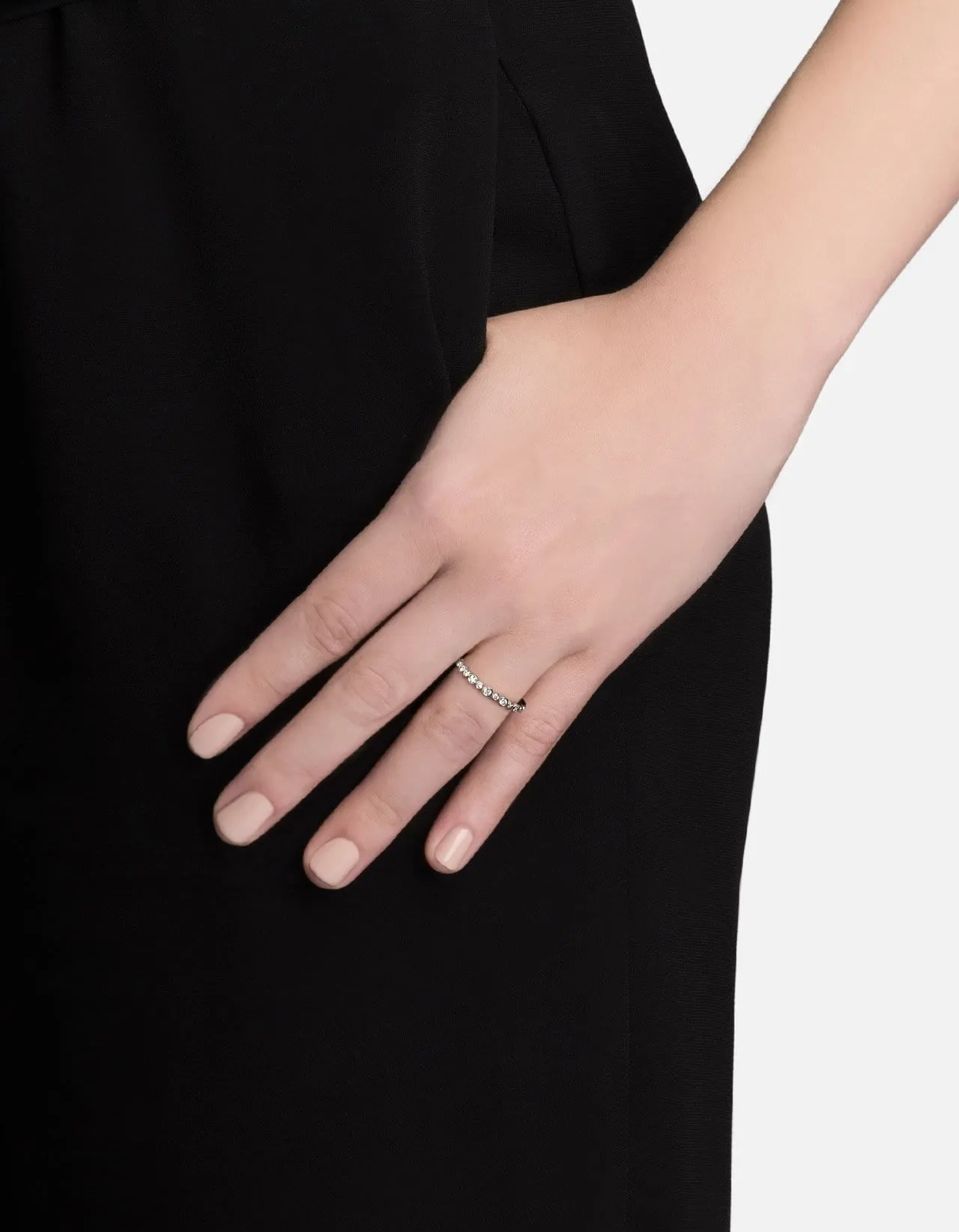 Apollo Ring, 14k Gold Pavé