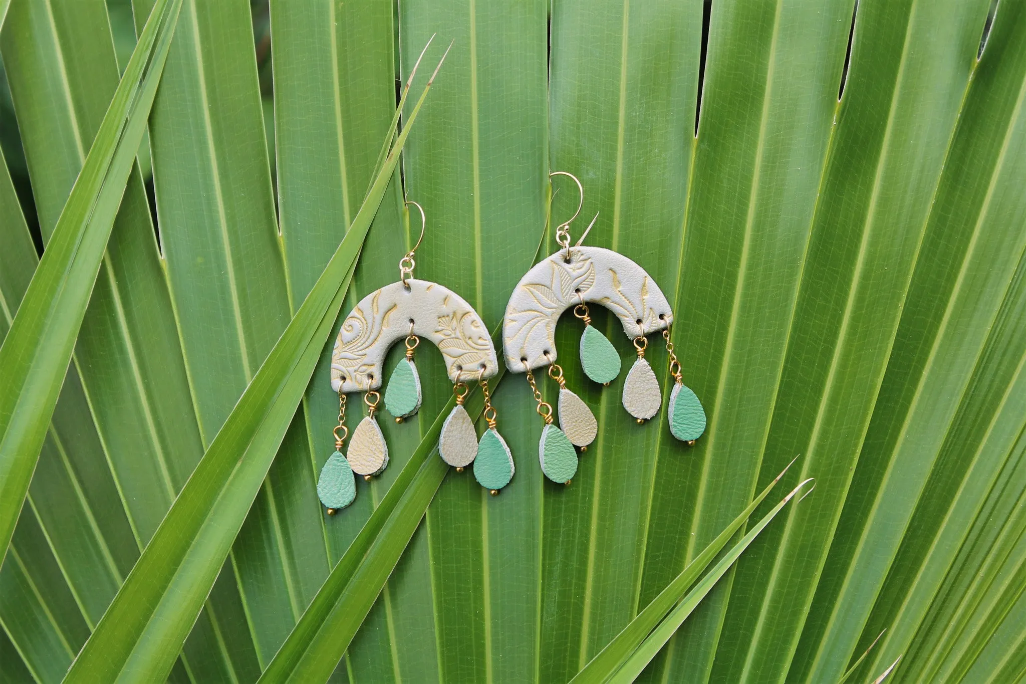 Arch Earring / Golden Elemental