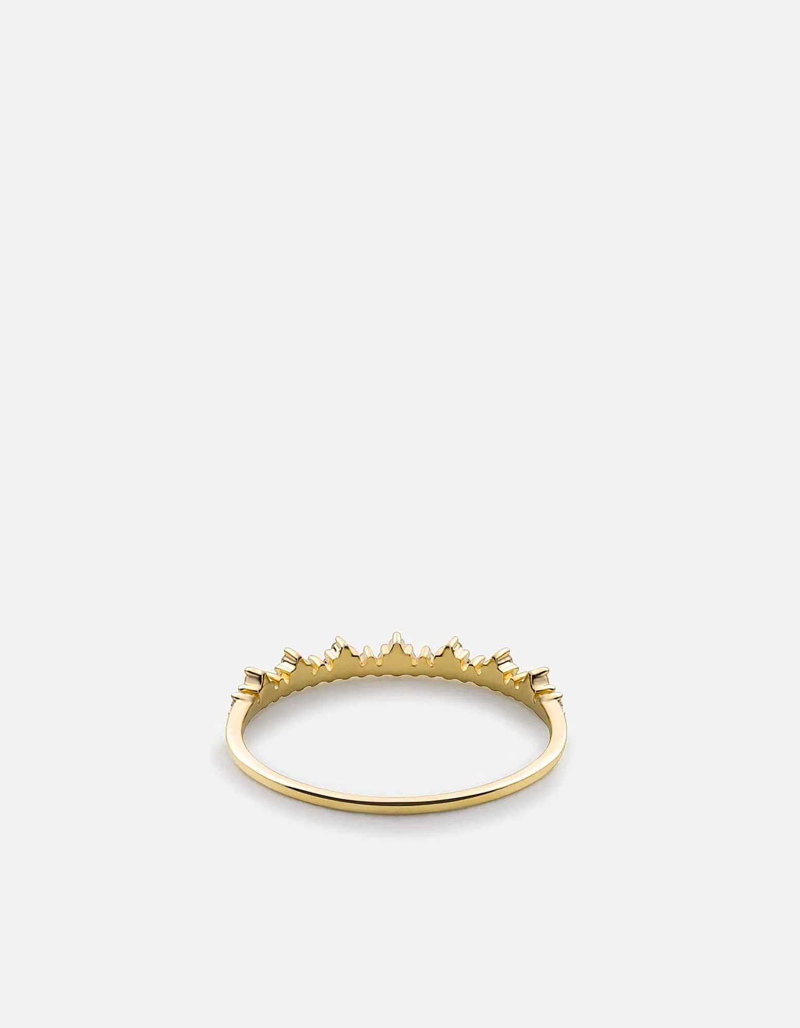 Astrid Ring, 14k Gold Pavé