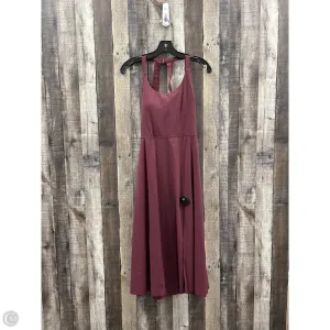 Athletic Dress By Cmf In Maroon, Size: S