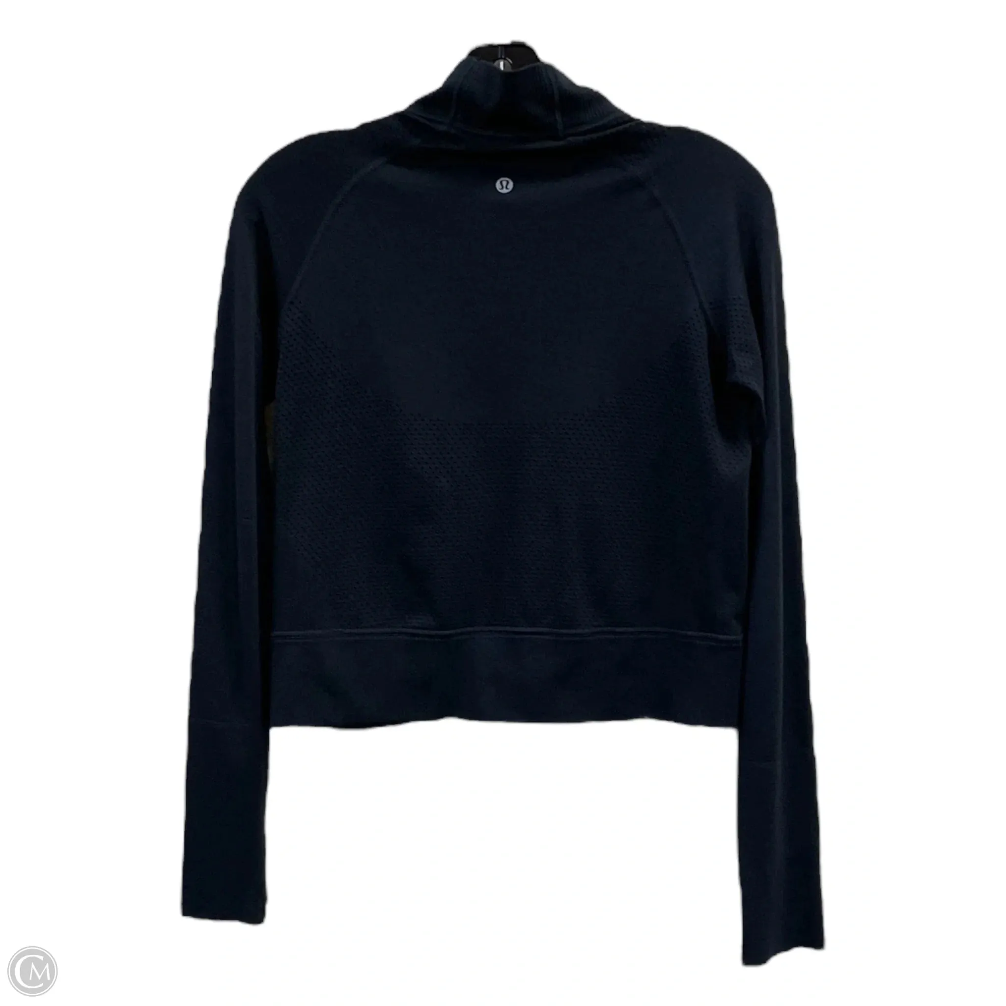 Athletic Jacket By Lululemon In Black, Size: S