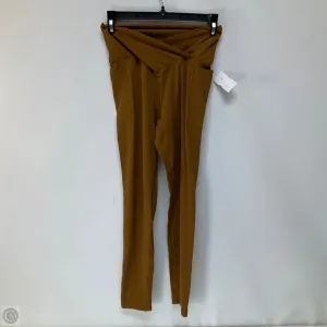 Athletic Leggings By Aerie In Brown, Size: M
