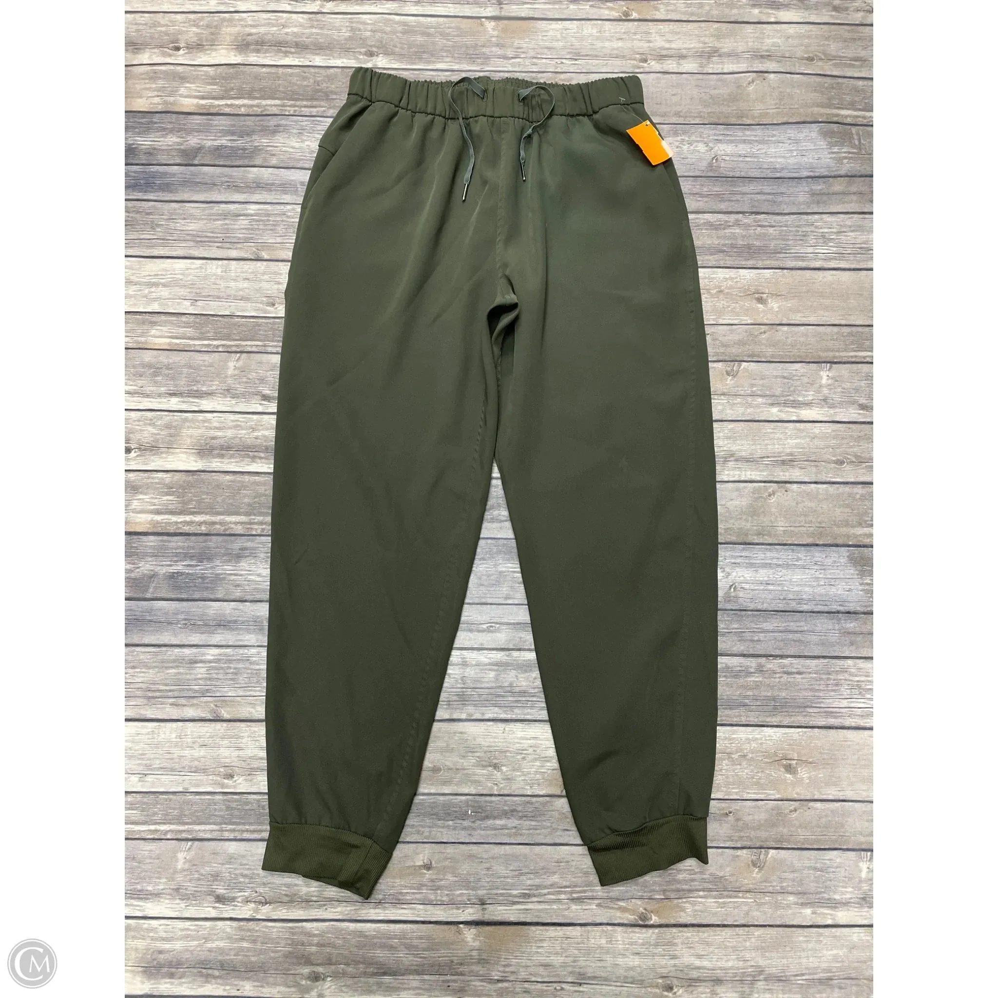 Athletic Pants By Avia In Green, Size: L